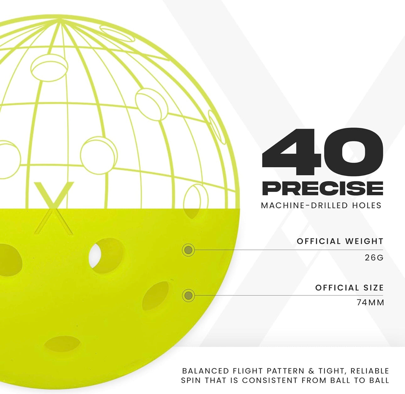 Franklin x40 Pickleball Balls